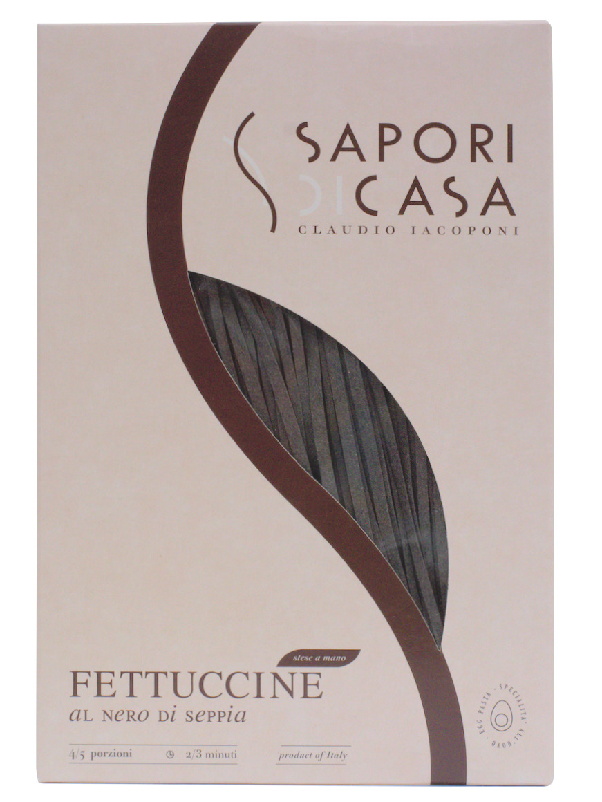 Fettuccine al Nero di Seppia - Sapori di Casa
